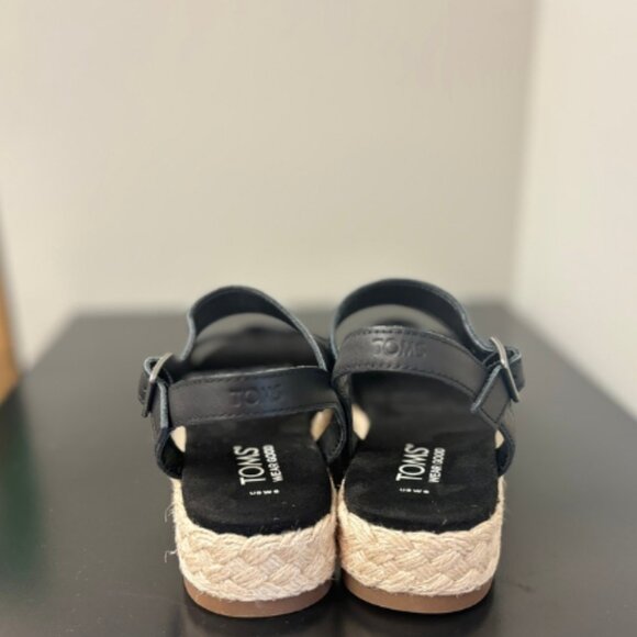 TOMS | Abby Espadrille Platform Sandal - Picture 7 of 9